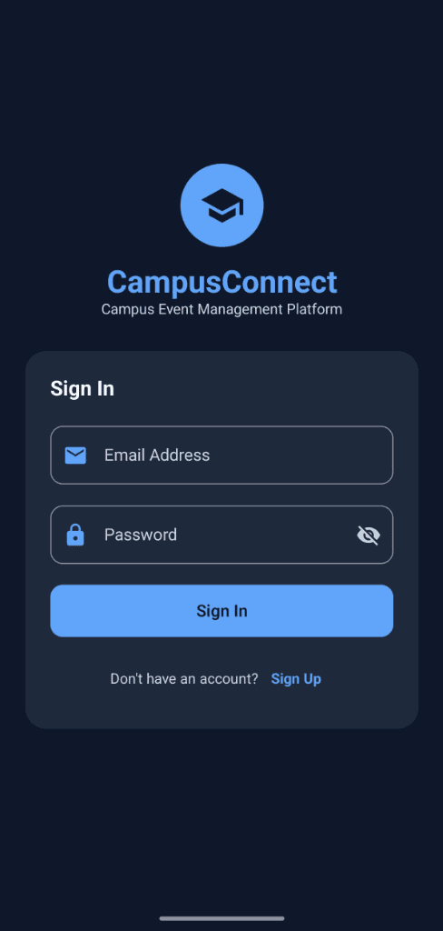 CampusConnect — Campus Event Management Platform screenshot 5