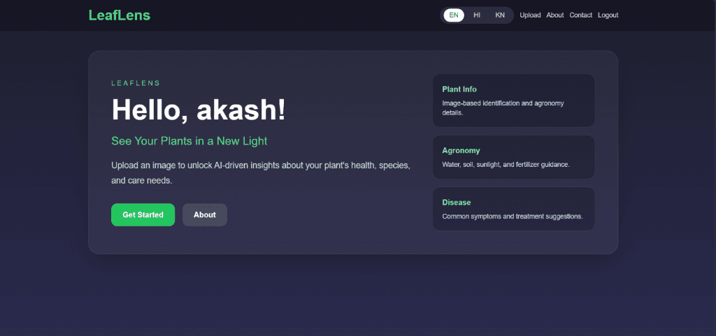 LeafLens screenshot 2