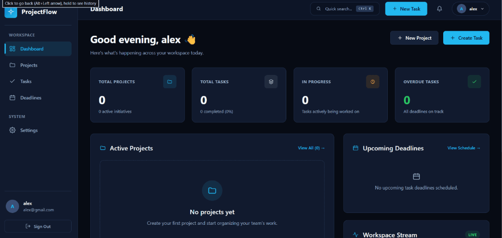 ProjectFlow — Collaborative Project Management Tool screenshot 5