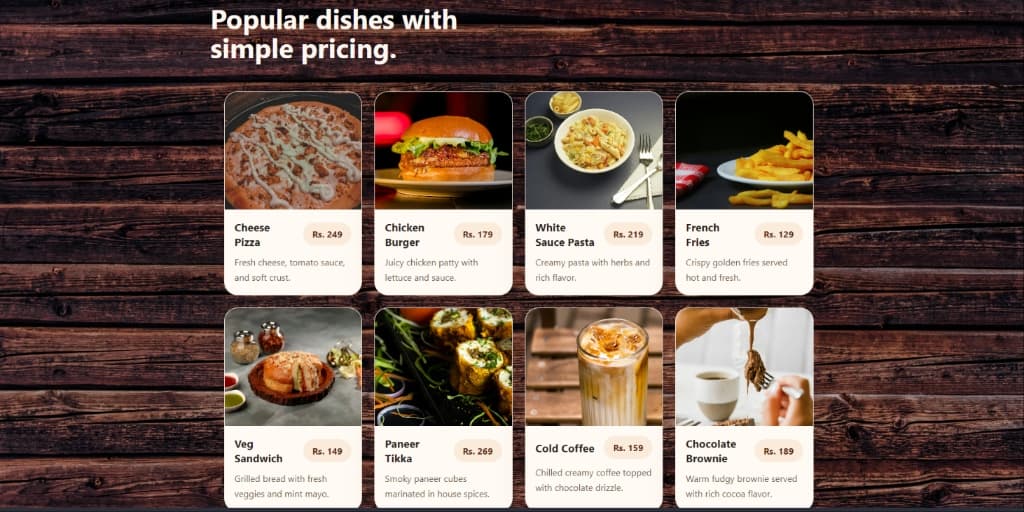 TasteBite — Restaurant & Culinary Showcase Platform screenshot 2